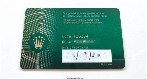 rolex client number 100|rolex watch warranty card.